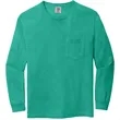 Comfort Colors® Heavyweight Ring Spun Long Sleeve Pocket Tee | https://www.bestnamebadges.com