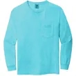 Comfort Colors® Heavyweight Ring Spun Long Sleeve Pocket Tee | https://www.bestnamebadges.com