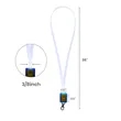 LED Light Up Neon Lanyard | https://www.bestnamebadges.com
