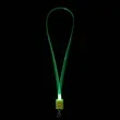 LED Light Up Neon Lanyard | https://www.bestnamebadges.com
