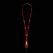 LED Light Up Neon Lanyard | https://www.bestnamebadges.com