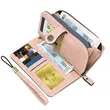 Pink Women's Wallet PU Leather | https://www.bestnamebadges.com