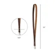 Crazy Horse Leather Lanyards | https://www.bestnamebadges.com