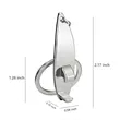 Metal Surf Board Bottle Opener Keychain | https://www.bestnamebadges.com