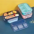 Divided Plastic Lunch Box For Students And Office Workers | https://www.bestnamebadges.com
