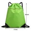 Oversized Super Quality Waterproof Oxford Drawstring Backpac | https://www.bestnamebadges.com