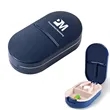 Portable Pill Splitter Pill Case with Stainless Steel Blade | https://www.bestnamebadges.com