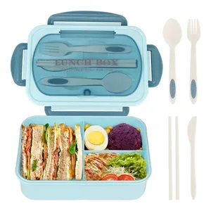 Leakproof Lunch Box with Utensils Bento Box for Kids Adults | https://www.bestnamebadges.com