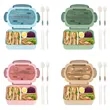 Leakproof Lunch Box with Utensils Bento Box for Kids Adults | https://www.bestnamebadges.com
