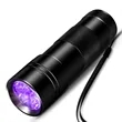 Black Light UV Flashlight 12 LED Urine Detector | https://www.bestnamebadges.com