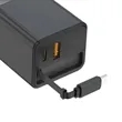 PD40W Fast Charging Head Charger With Retractable Cable | https://www.bestnamebadges.com
