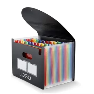24 Pockets Accordian File Organizer | https://www.bestnamebadges.com