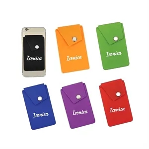 Silicone Phone Kickstand Wallet
