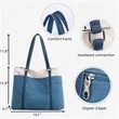 Women Laptop Tote Bag for Work 15.6 Inch Handbag | https://www.bestnamebadges.com