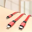 Multi Retractable USB Charger Cable 3 in 2 | https://www.bestnamebadges.com