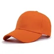 Solid Color Baseball Cap Sun Visor Advertising Work Hat | https://www.bestnamebadges.com