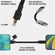 6-In-1 Portable Keychain 60W Fast Charging Cable | https://www.bestnamebadges.com