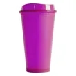 16Oz. Cheap Plastic Cup With Lid | https://www.bestnamebadges.com