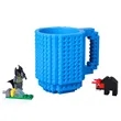 Creative DIY Building Block Mug | https://www.bestnamebadges.com