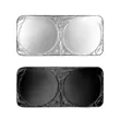 Folding Car Windshield Sunshade | https://www.bestnamebadges.com