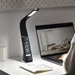 LED Desk Lamp Foldable Alarm Clock Calendar Thermometer | https://www.bestnamebadges.com