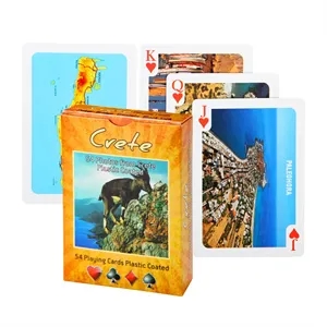 4 Color Poker Size Playing Cards