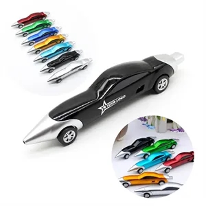 Car Shape Ballpoint Pen With Sliding Wheels Creative Gift