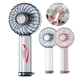 Transparent Handheld Silent Small USB Fan Outdoor With Hook