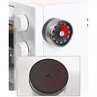 Visual Mechanical Timer Loud Alarm Stainless Steel Magnetic | https://www.bestnamebadges.com