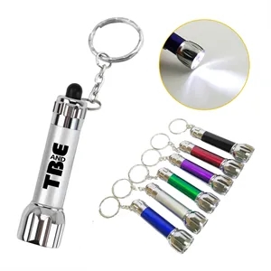Mini 5 Led Aluminum Flashlight Keychain