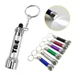 Mini 5 Led Aluminum Flashlight Keychain | https://www.bestnamebadges.com