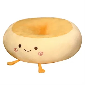 15 Inches of Lovely Bread Chair Pads Seat Cushion Smiling | https://www.bestnamebadges.com