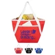 Zipper Cooler Tote 6-Pack Size | https://www.bestnamebadges.com