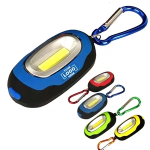 Outdoor Climbing Light Mini COB Keychain Small Work