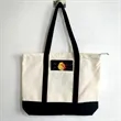 Large Capacity Travel Tote Bag Zipper | https://www.bestnamebadges.com