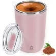 12oz Magnetic Stirring Coffee Mug | https://www.bestnamebadges.com