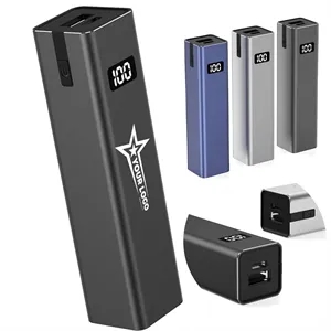 5000 MAh Mobile Power PD22.5W Digital Display Light