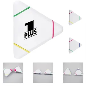 3 Color Triangular Highlighter Pen