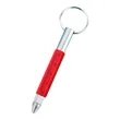 6 In 1 Metal Tool Pen With Key Ring | https://www.bestnamebadges.com