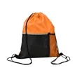 14''x 18'' Dual Pocket Drawstring Sportpack | https://www.bestnamebadges.com