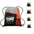 100gsm Non Woven Drawsting Backpack | https://www.bestnamebadges.com