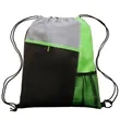 100gsm Non Woven Drawsting Backpack | https://www.bestnamebadges.com