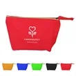 Cotton Canvas Cosmatic Bag | https://www.bestnamebadges.com