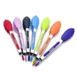 8" Silicone Kitchen Tongs | https://www.bestnamebadges.com