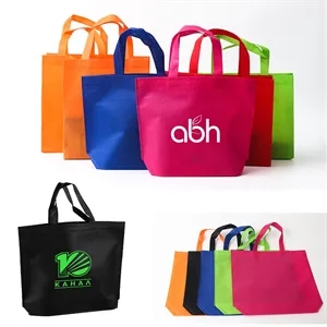 13"x10"x4" Non Woven Shopping Tote Bag