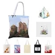 Customizable Design Cotton Canvas Tote Bag | https://www.bestnamebadges.com