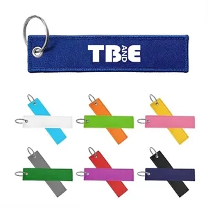 Embroidered Key Tag