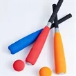Foam Baseball Bat And Ball Set | https://www.bestnamebadges.com
