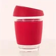 12OZ Glass coffee mug | https://www.bestnamebadges.com
