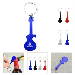 Solid Aluminum Beer Bottle Opener Keychain For Bartender
